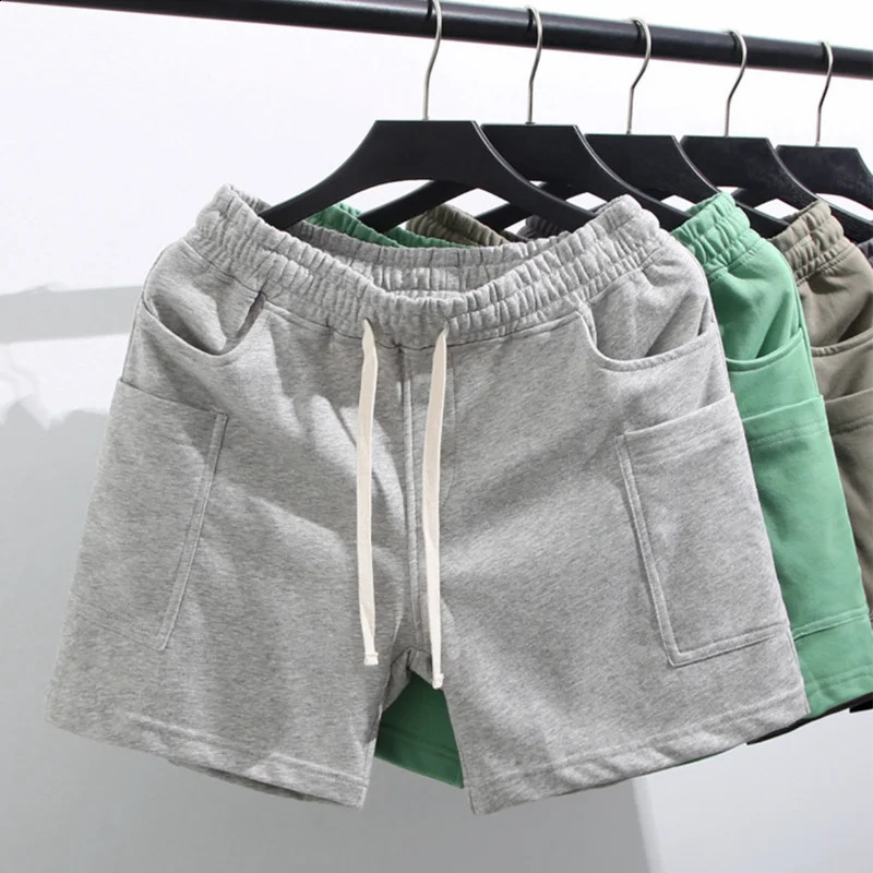 Man Short Pants Shorts For Men With Korean Style Cortos In Pant 2024 Essential Summer Fashion Ice No 90s Deals Xl 240802