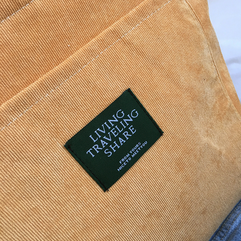 Women Corduroy Shoulder Bag Quality Canvas Crossbody Bags Simple Cloth Fabric Handbag Tote Solid Zipper Messenger Bags For Girls