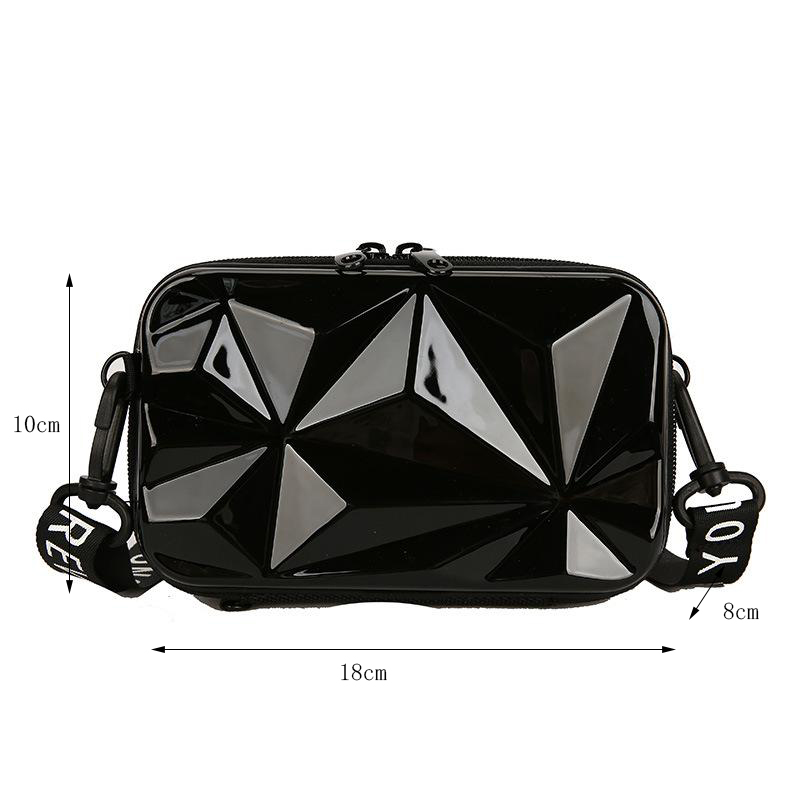 Mini Suitcase Shape Women's Bag Trend Totes Fashion Luggage Bag Handbag Shoulder Bag Hard Shell Box Suitcase Purse Clutch Bag