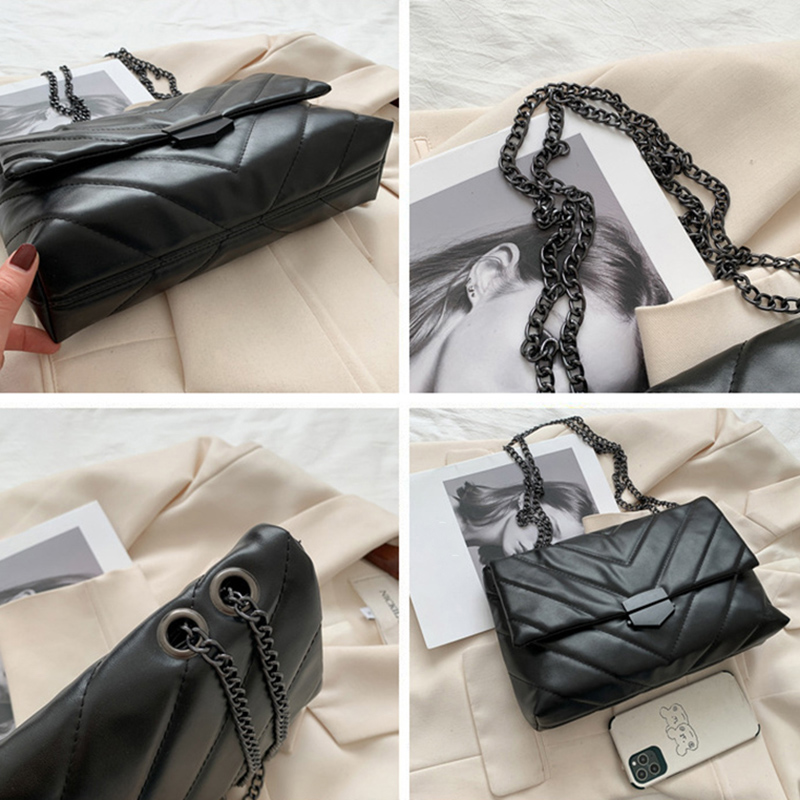 Small PU Leather Crossbody Bags for Women New Trend Hand Bag Women's Branded Trending Shoulder Handbags