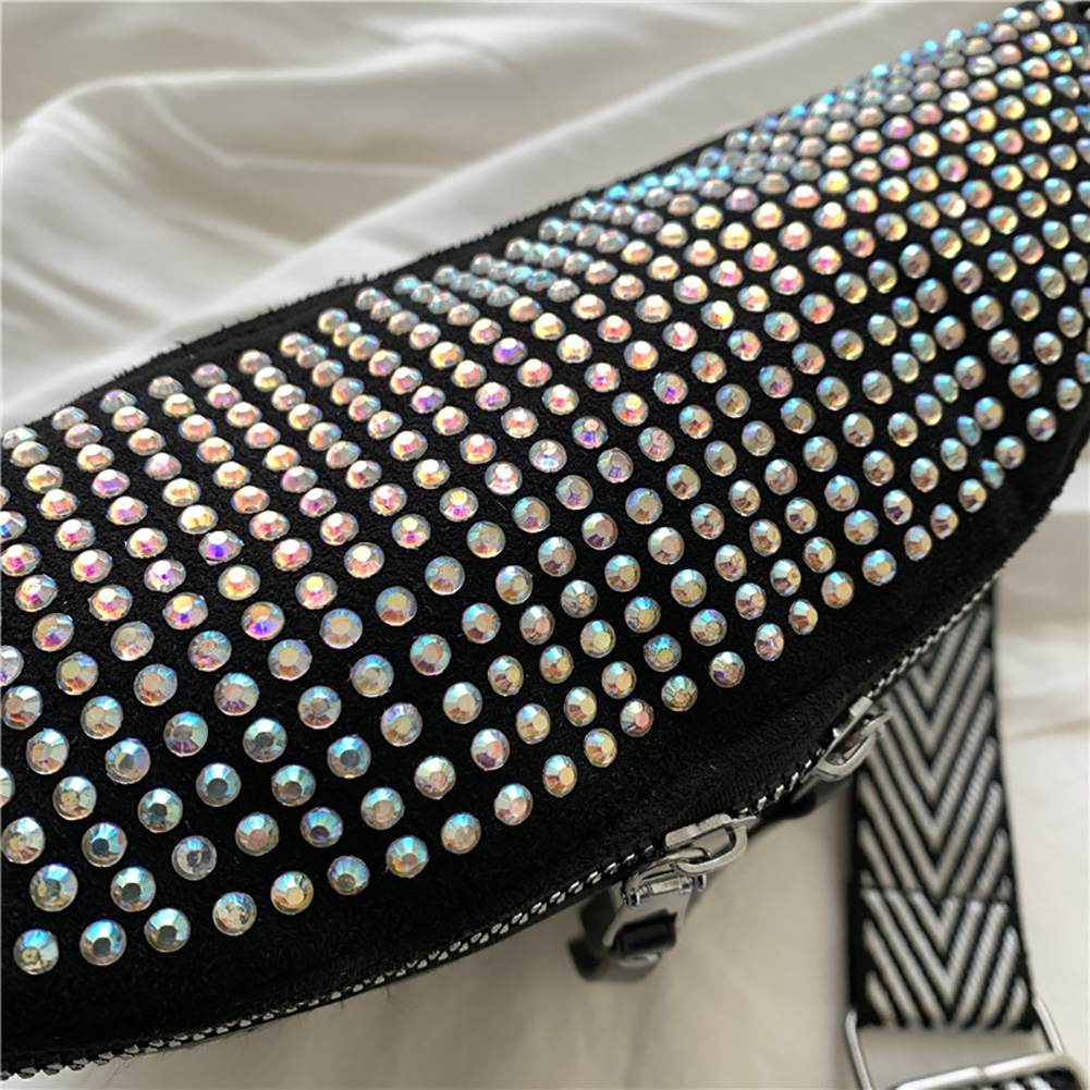 Elegant Women Rhinestones Evening Clutch Handbags Shiny Dinner Party Wedding Shoulder Underarm Bag for Women