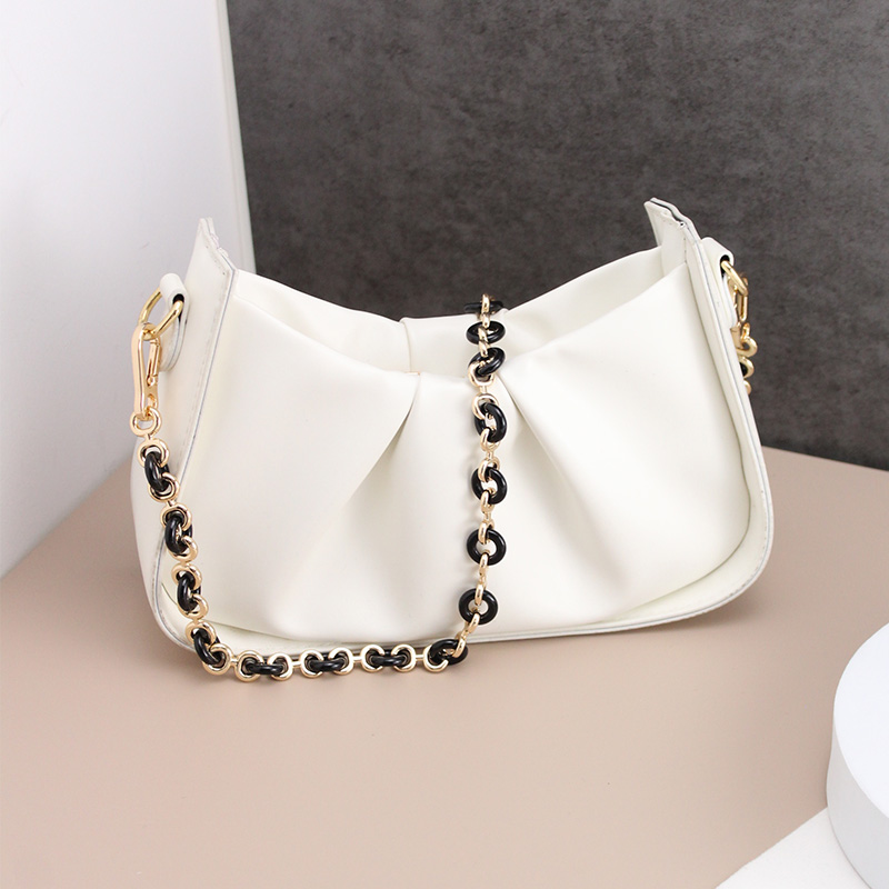 TINBERON 68CM Transformation Underarm Bag Shoulder Metal Resin Donut Chain Strap Handbag Accessories
