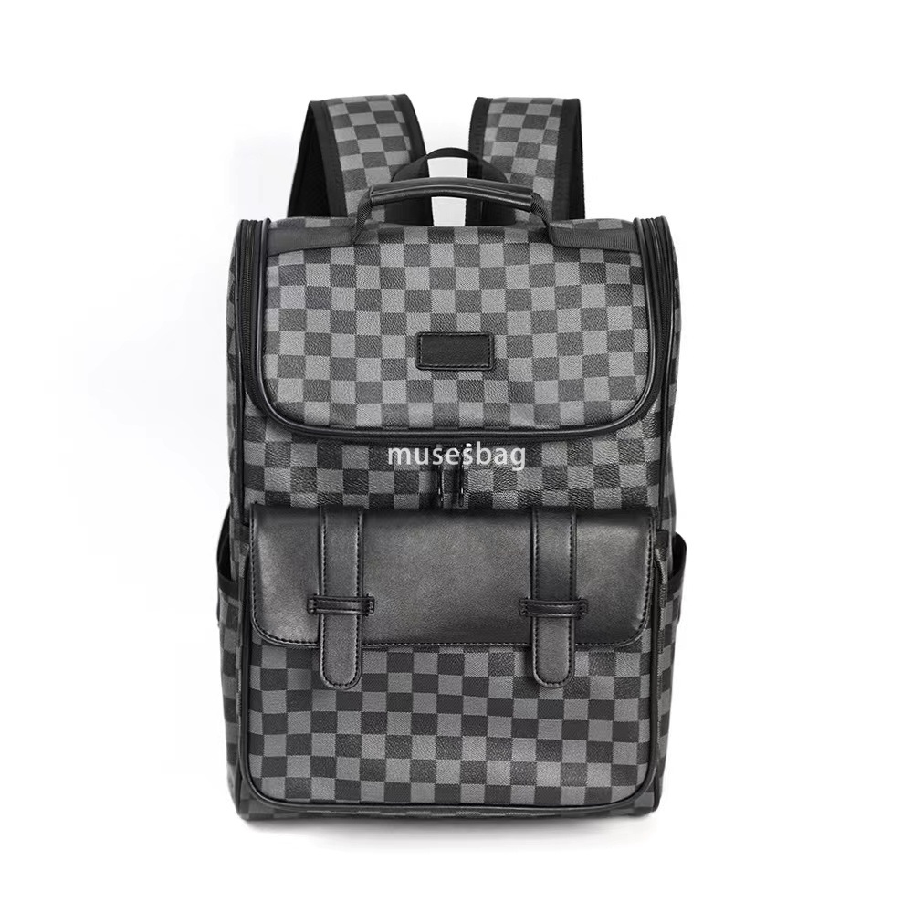 New retro backpack Korean version men's bag casual backpack fashionable backpack student backpack factory wholesale