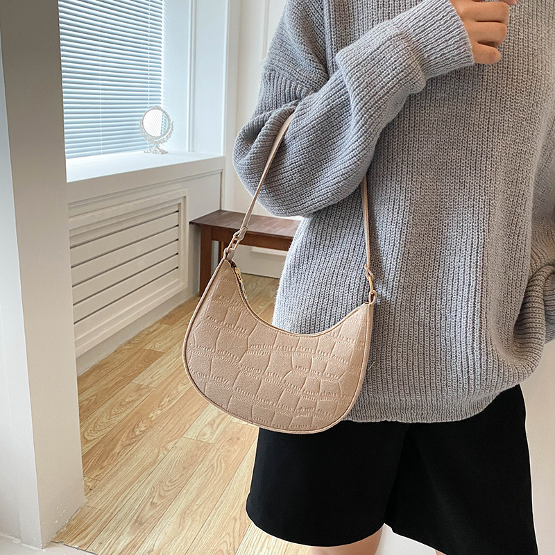 Mini Shoulder Underarm Bags Fashion Women Handbags Small Solid Color Casual Female Green Pouch Hot Sale Ladies Leather Tote Bag