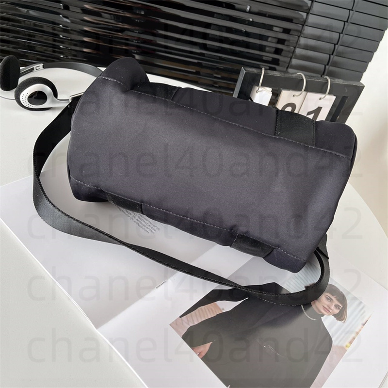 yoga bag woman Small handbag Knitted nylon shoulder bag Mini bucket Luggage bag
