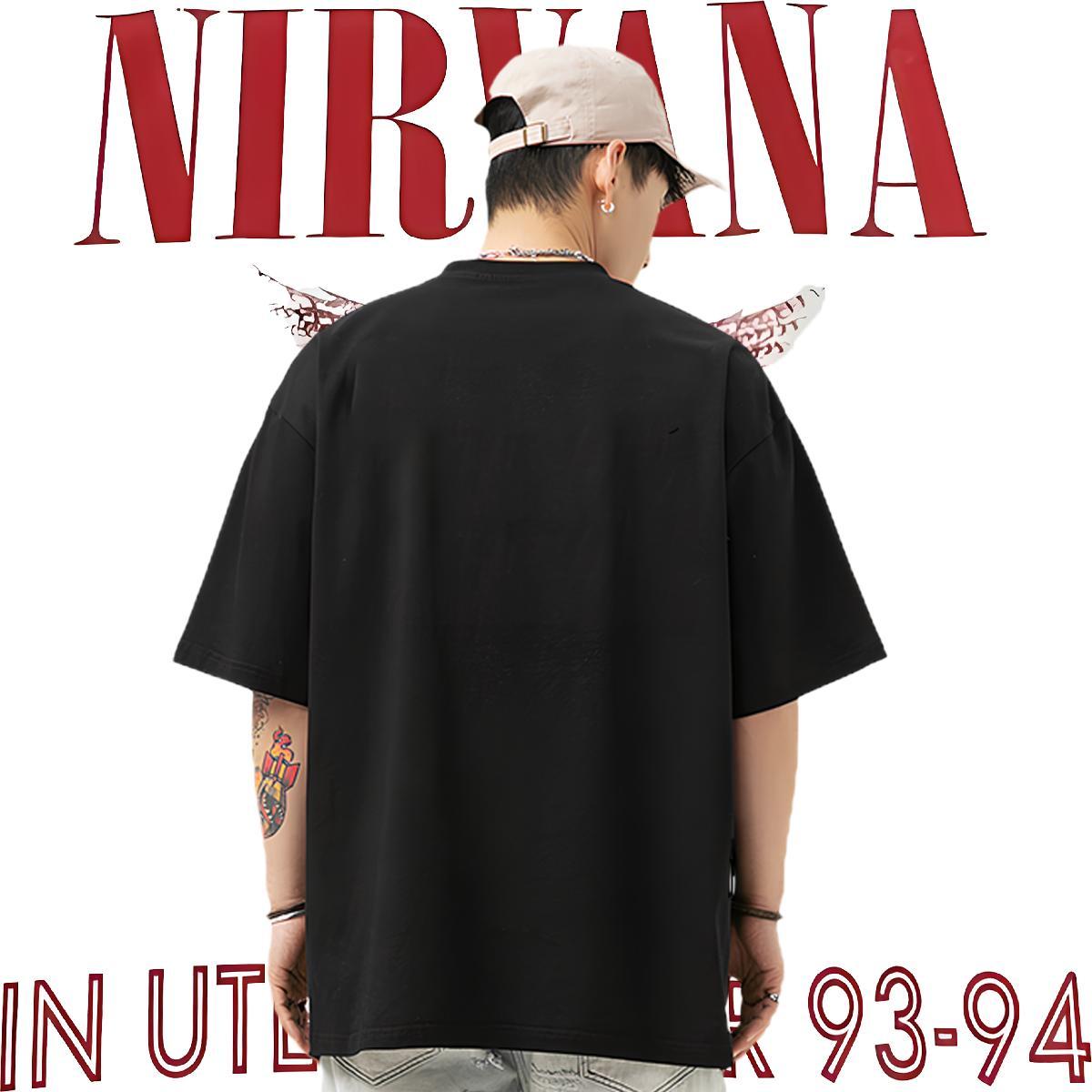 Casual New Men Tees halloween High Street Hip Hop 230g 100% Cotton Wear Breathable Short Sleeve Comfortable Man T Shirts DIY Anime