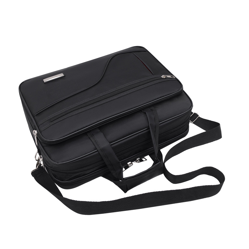 New Business Men's Briefcase 15.6" Laptop Bag Large Capacity Handbag Fashion Male Shoulder Messenger Bag
