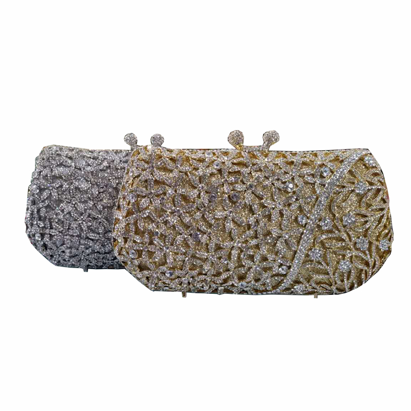New Italian fashion clutch bag party wallet ladies wedding bridal handbag new dinner ladies handbag rhinestone bag