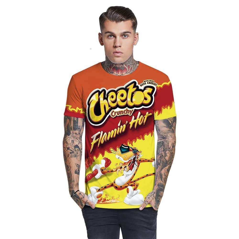 2024 T shirt Mens Unisex 3D Print Novelty Short Sleeve T-Shirts Summer Casual Crew Neck Tops tshirt graphic tee Casual tops summer clothes Short sleev
