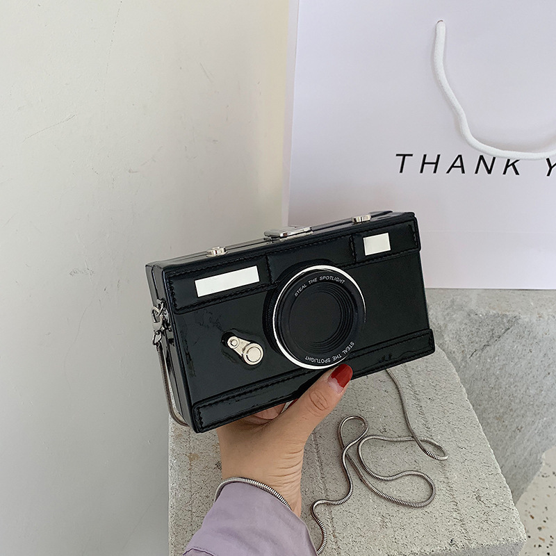 Personalized Design Fashion Camera Shape Clutch Nubuck Shoulder Bag Ladies Casual Mini Messenger Bag Purse purses and handbags
