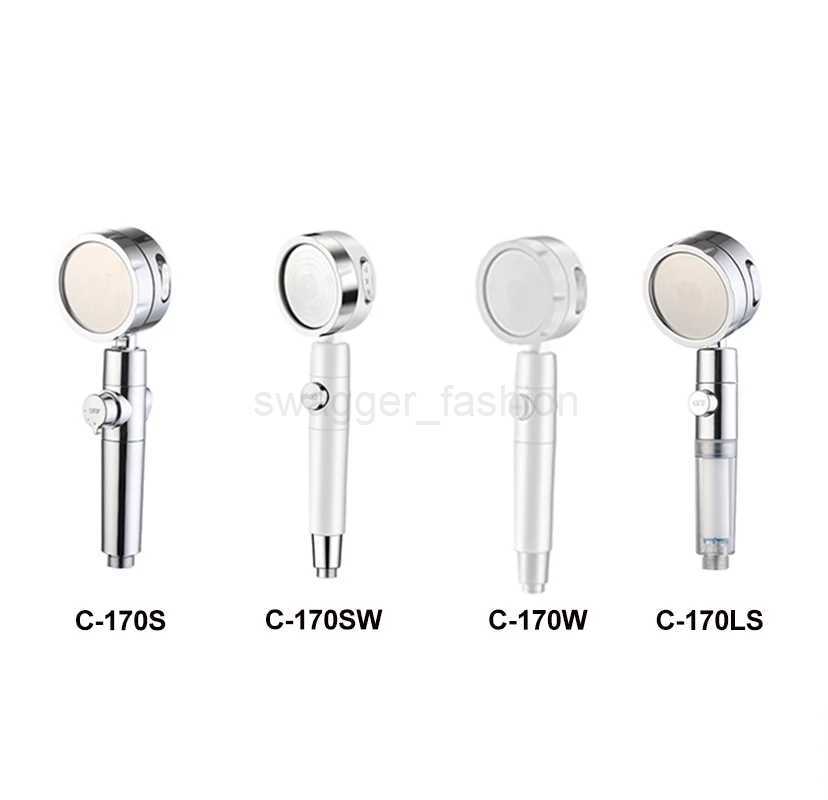 Shower Head Water Saving Flow 360 Degrees Rotating With ABS Rain High Pressure spray Nozzle Bathroom AccessoriesXJ240802