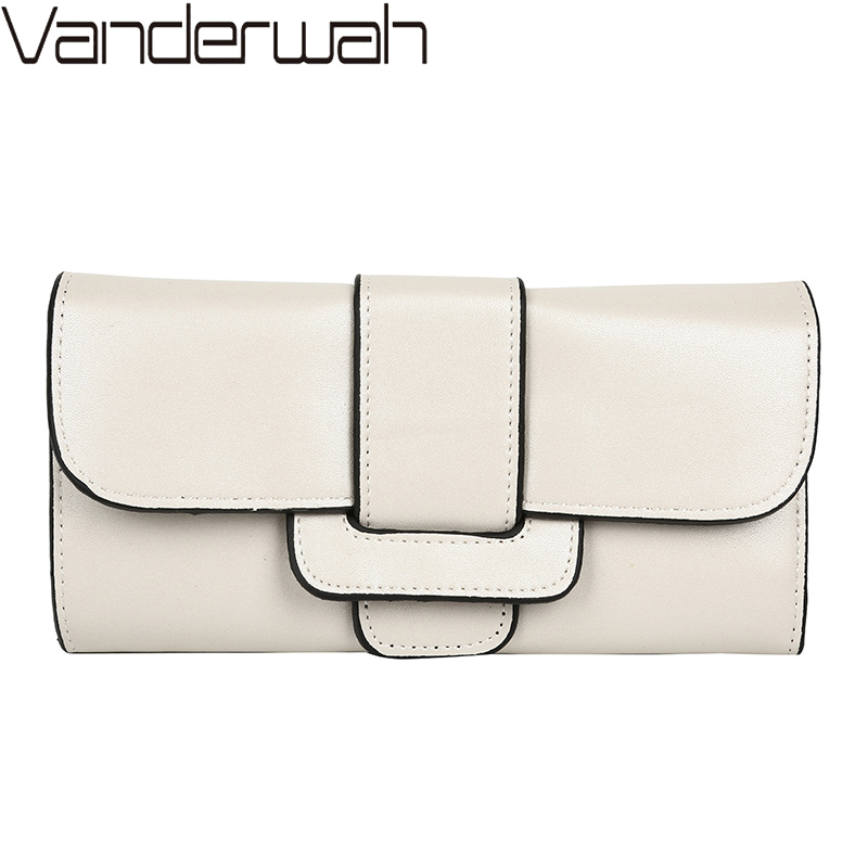 Women Trifold Wallets and Purses Vintage Women Long PU Leather Wallet Female Clutch Purse Hasp Female Phone Bag Girls Card Bags