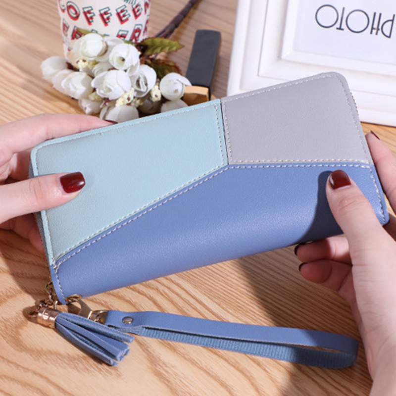 Card Bag Multiple Fashions Korean Edition Wallet Women Long Zipper Large Capacity Phone Bags Versatile Tide Handbag