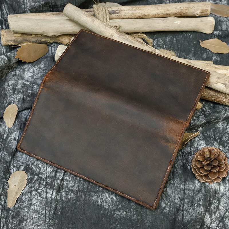 High Quality Zipper Long Purse Male Female Purse Wallet For 6inch Iphone Vintage Designer Men Women Leather Long Wallet