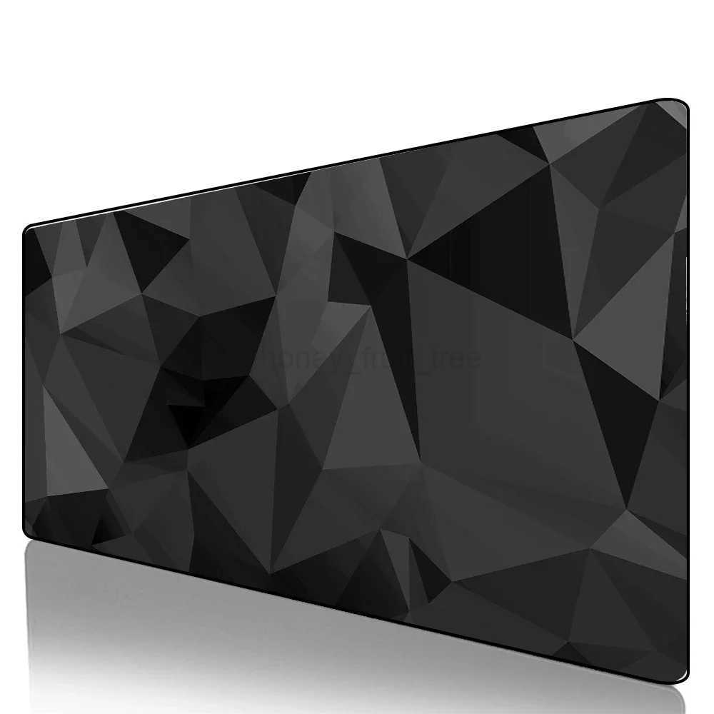 Black Mouse Pad Rug Deskpad Slipmat 90x40 Mat Gamer Accessories Beat Pad Desk Protection Rubber Mouse Pad for Computer LaptopM240802