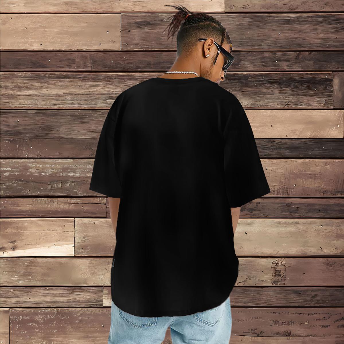 Fashion Casual T-Shirts 230g 100% Cotton Daily Wear Tees Breathable Crew Neck Unisex Men Tops Tees DIY Printed