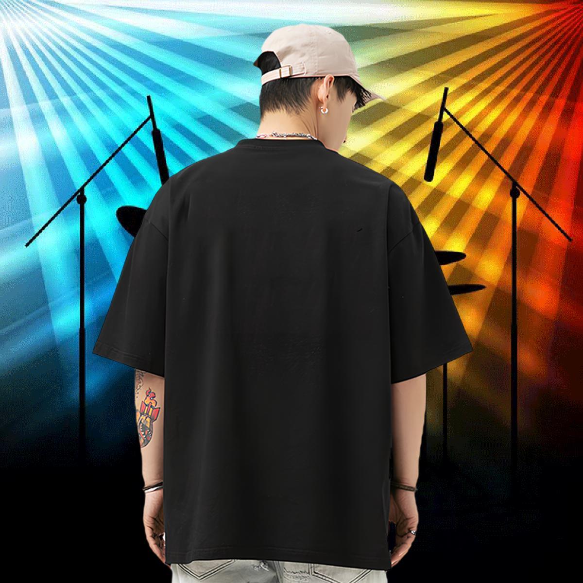 DIY Men Clothes T-Shirt goblet Daily Wear 230g Cotton Top Tees Short Sleeve Soft Designer Men T Shirts Oversized 4XL