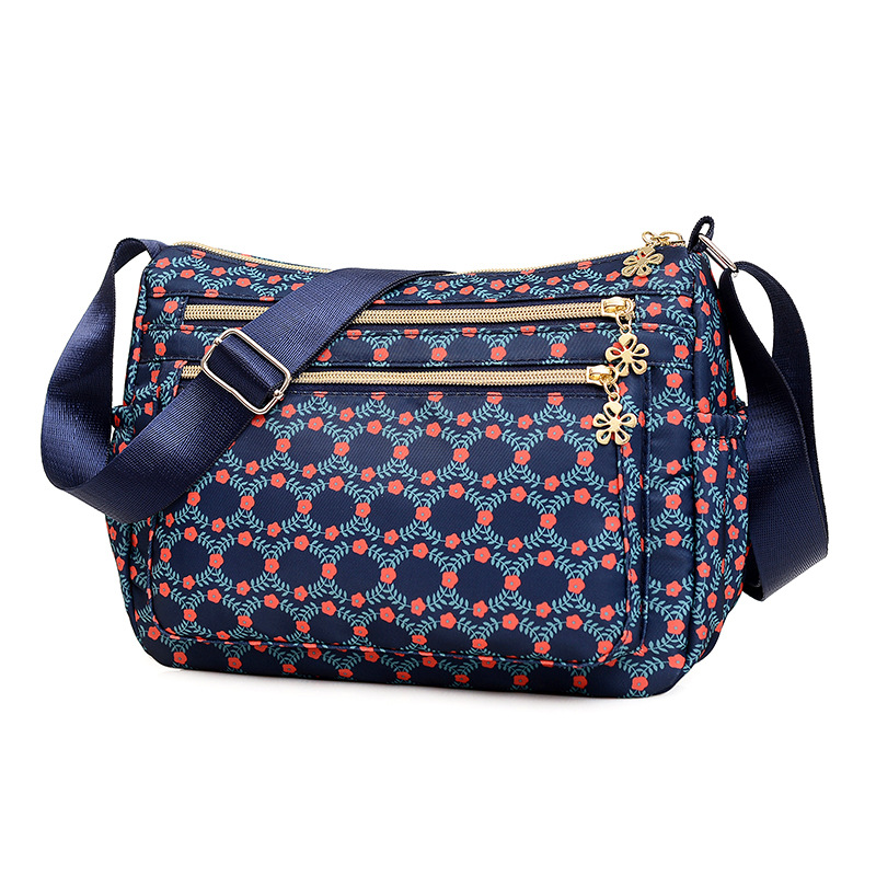 Women's Bag New Large Capacity Middle and Old Age Crossbody Bag Fashion Shoulder Handbag Multi Layer Waterproof Casual Mommy Bag