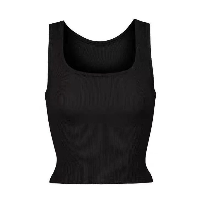 Women's Sexy Yoga Designer Shorts Shirt Tank Top Set Modal Threaded Sportswear Gym Wear Summer Workout Clothes High Waist Breathable Comfortable 