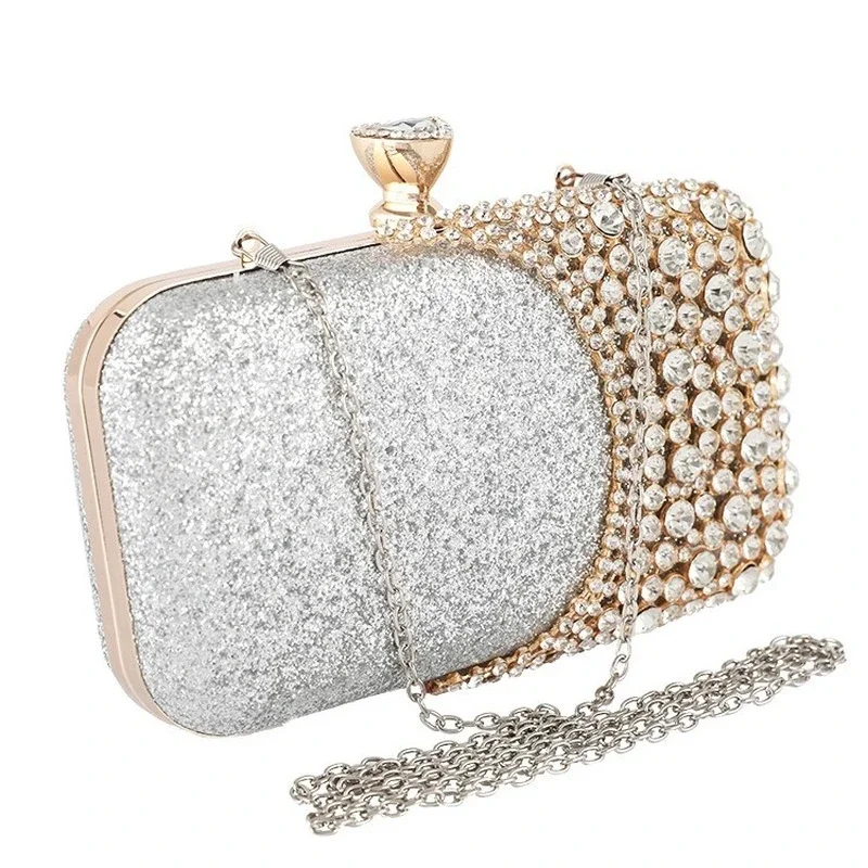 2024 New Women Diamond Evening Clutch Bags Women Purse Banquet Wallets Wedding Dinner Bags Clutch Bags