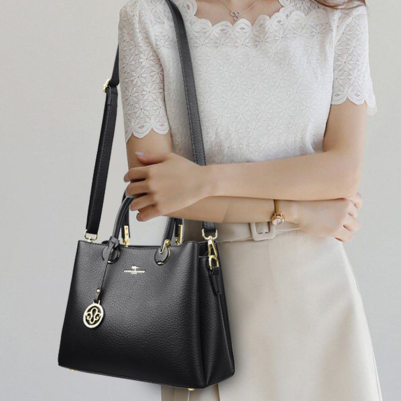 New Luxury Brand Handbag Women Bag Design High Quality Leather Crossbody Shoulder Bag for Women 2023 Female Shopping Sac A Main