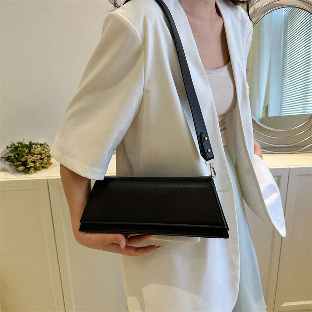 New Arrival Fashion Women's Small Crossbody Bag PU Leather Messenger Bag Handbag Purse Summer Travel Armpit Bag for Female Tote