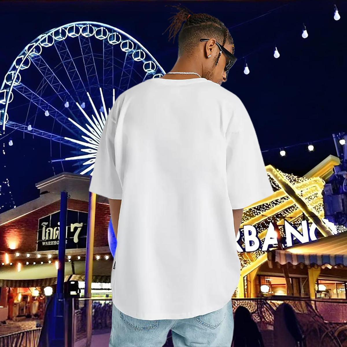 2024 Designer Men Tshirts tree Home Outdoor 230g Pure Cotton Tops Tees Breathable Loose Fit Mens T Shirts Oversized 3XL 4XL