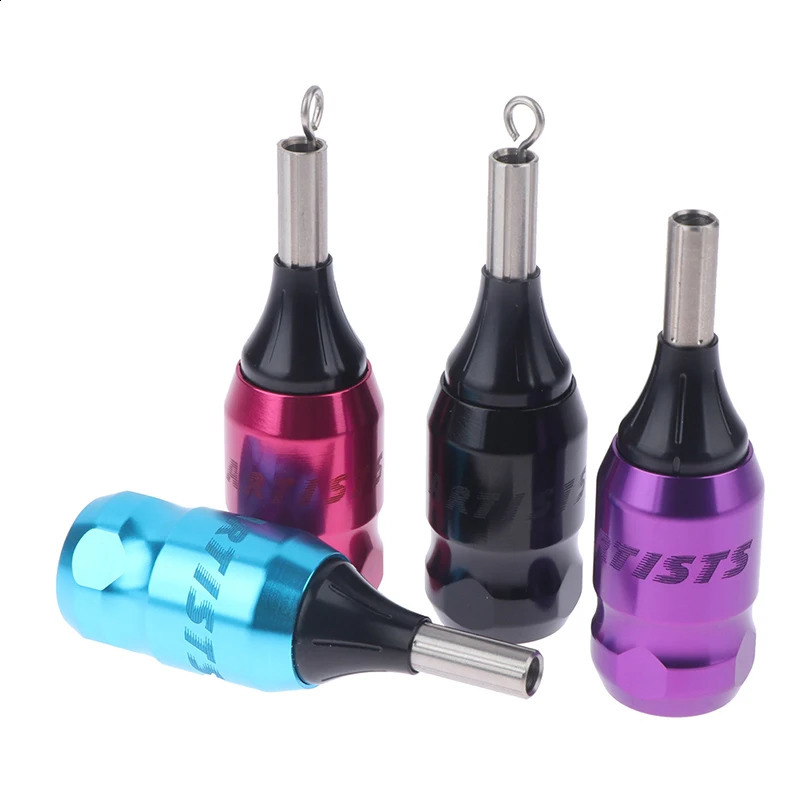 Colors Aluminum Alloy Tattoo Machine Handle With Back Stem 28mm Tattoo Handle Grip Tube Kit 240723