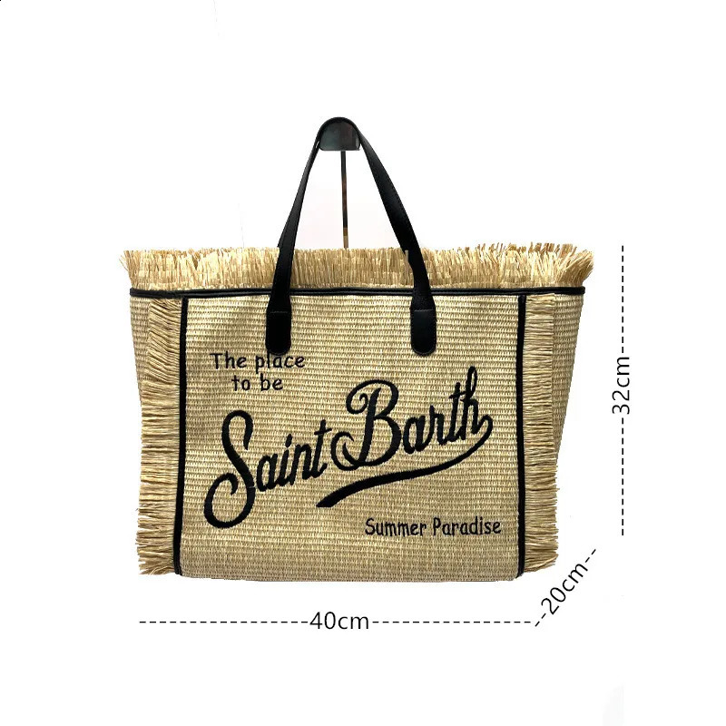 womens highcapacity leisure travel rope cushion handmade Tassel handbag 240802