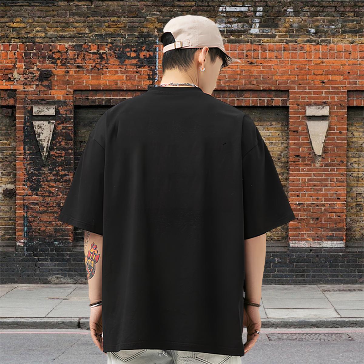 Designer Fashion T Shirt For Man 230g 100% Cotton halloween Sport Tee Shirt Breathable Short Sleeve Cool Design Mens Tshirts Skull