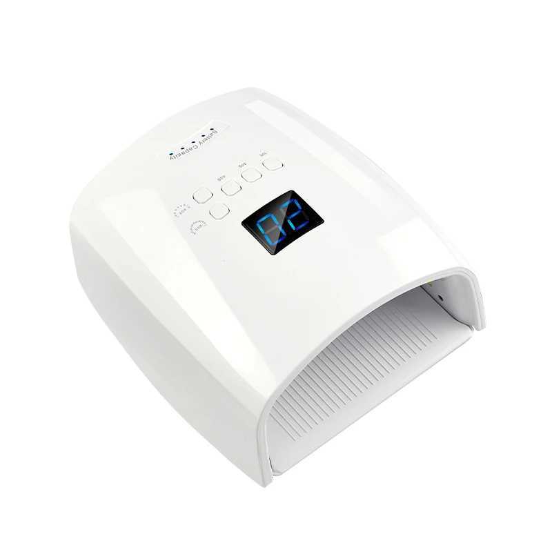 2022 Upgraded 66W Rechargeable Nail Lamp S10 Cordless Nail Dryer Manicure Machine UV Light for Nails Wireless Nail UV LED LampCL2400806