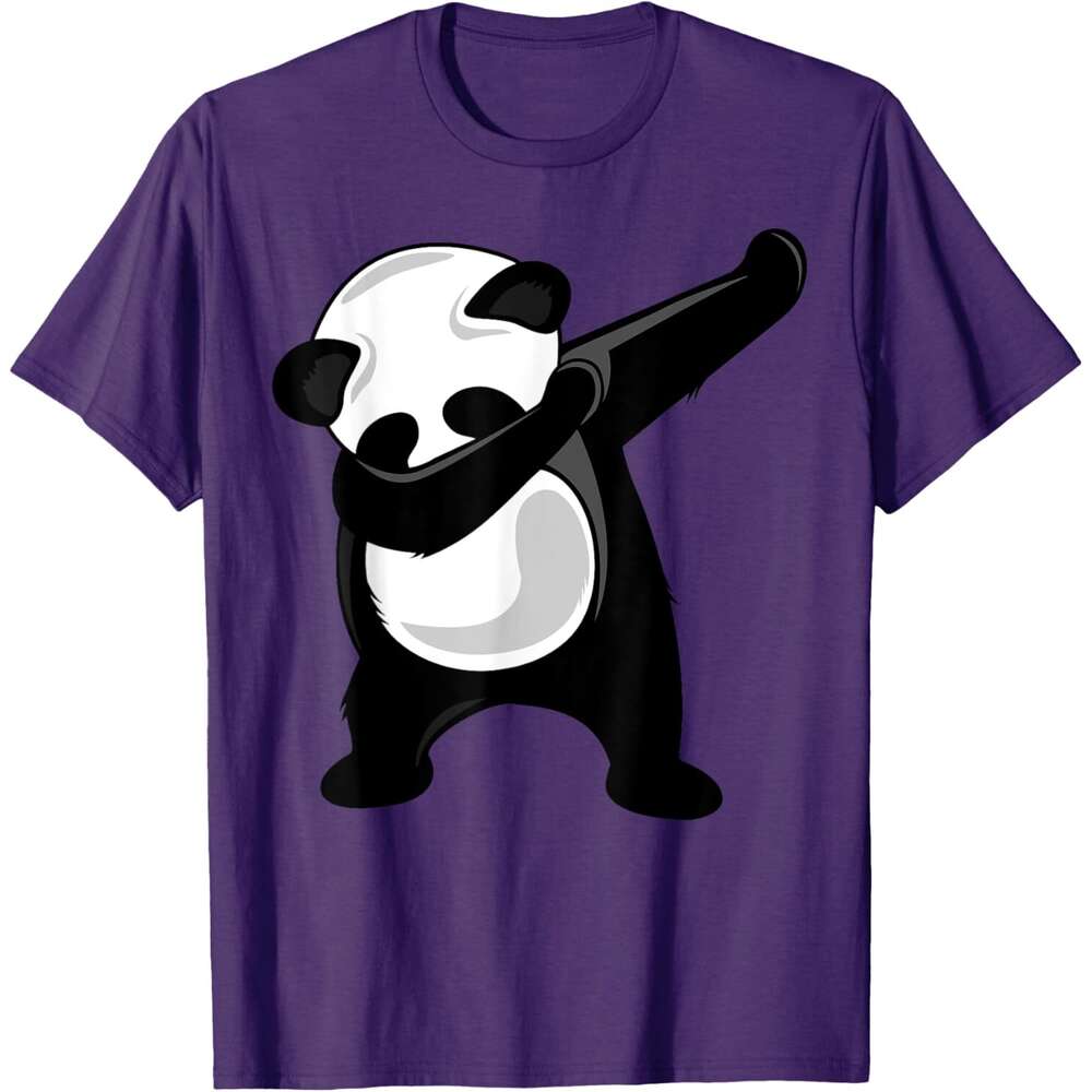 T shirt Mens Dabbing Shirt - Cute Animal Giant Panda Bear Dab Dance T-Shirt shirts tshirt graphic tee Casual tops summer clothes Short sleeve Free shi