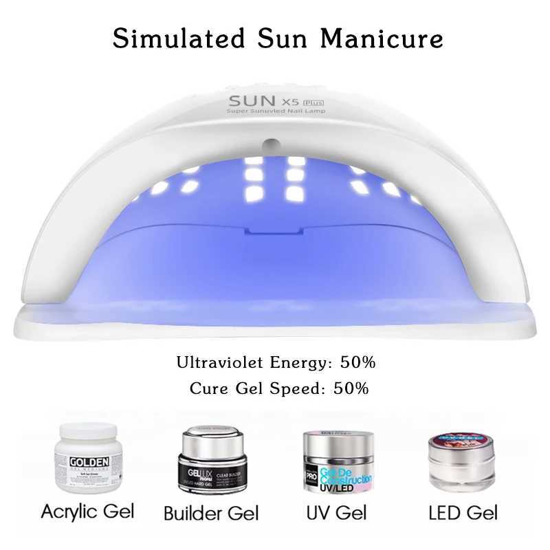 Nall Dryer LED Nall Lamp UV Lamp for Curlng All Gel Nall Pollsh Wlth Motlon Senslng Manlcure Pedlcure Salon ToolCL2400806