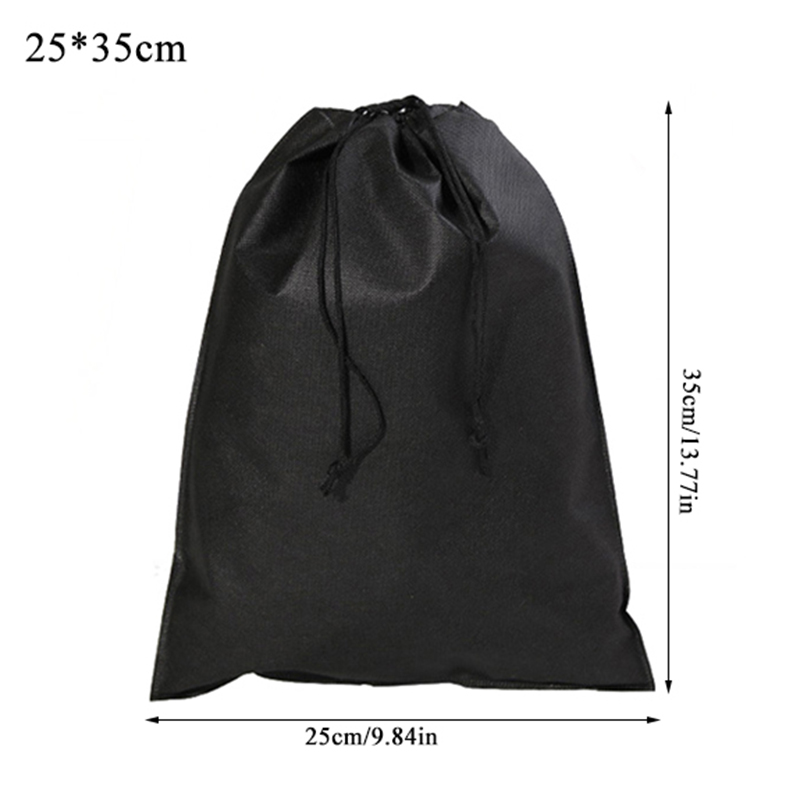 Fashion Non-woven Fabrics Drawstring Bag Shoes Travel Portable Organizer Toiletry Bag Case Clothes Backpacks Shopping Bag