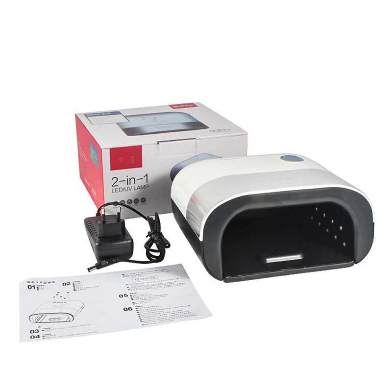 SUNUV SUN3 Nail Dryer Smart 2.0 48W UV LED Lamp Nail with Smart Timer Memory Invisible Digital Timer Display Nail Drying MachineCL2400806
