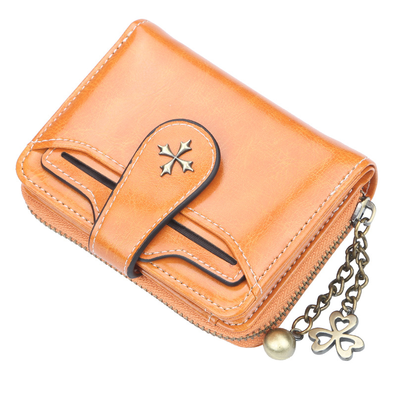 Women Big Capacity Wallets Female Split Leather Purses Short Clutch Lady Zipper Hasp Purse Money Bag Phone Wallet Card Holder