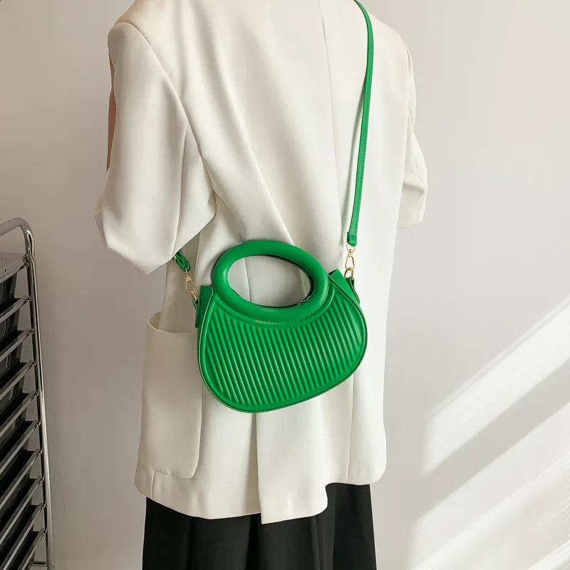 Crossbody Bags For Women 2024 Y2k Style Handbags Short Top Handle Leather Mini Phone Solid Color Party Purse 240824Z