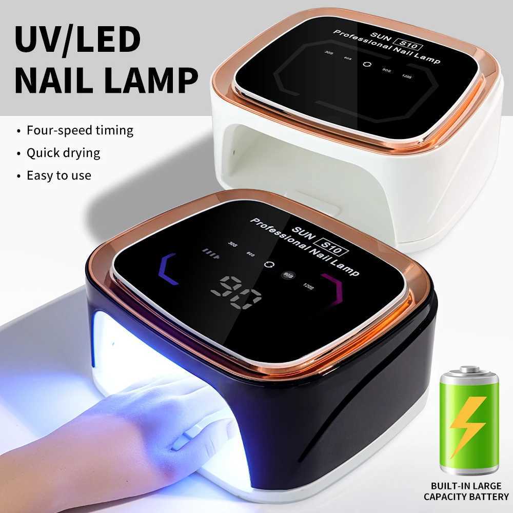36LEDS Rechargeable UV LED Nail Lamp Professional Cordless Gel Polish Drying Lamp For Manicure With Built-in Battery Nail ArtCL2400806