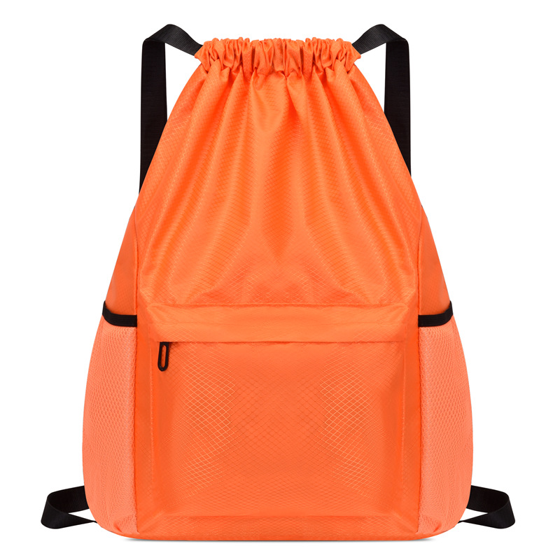 2024 HOT Backpack Fashion Gym Drawstring Bag Casual String Knapsack School Back Pack For Teenager Women Men