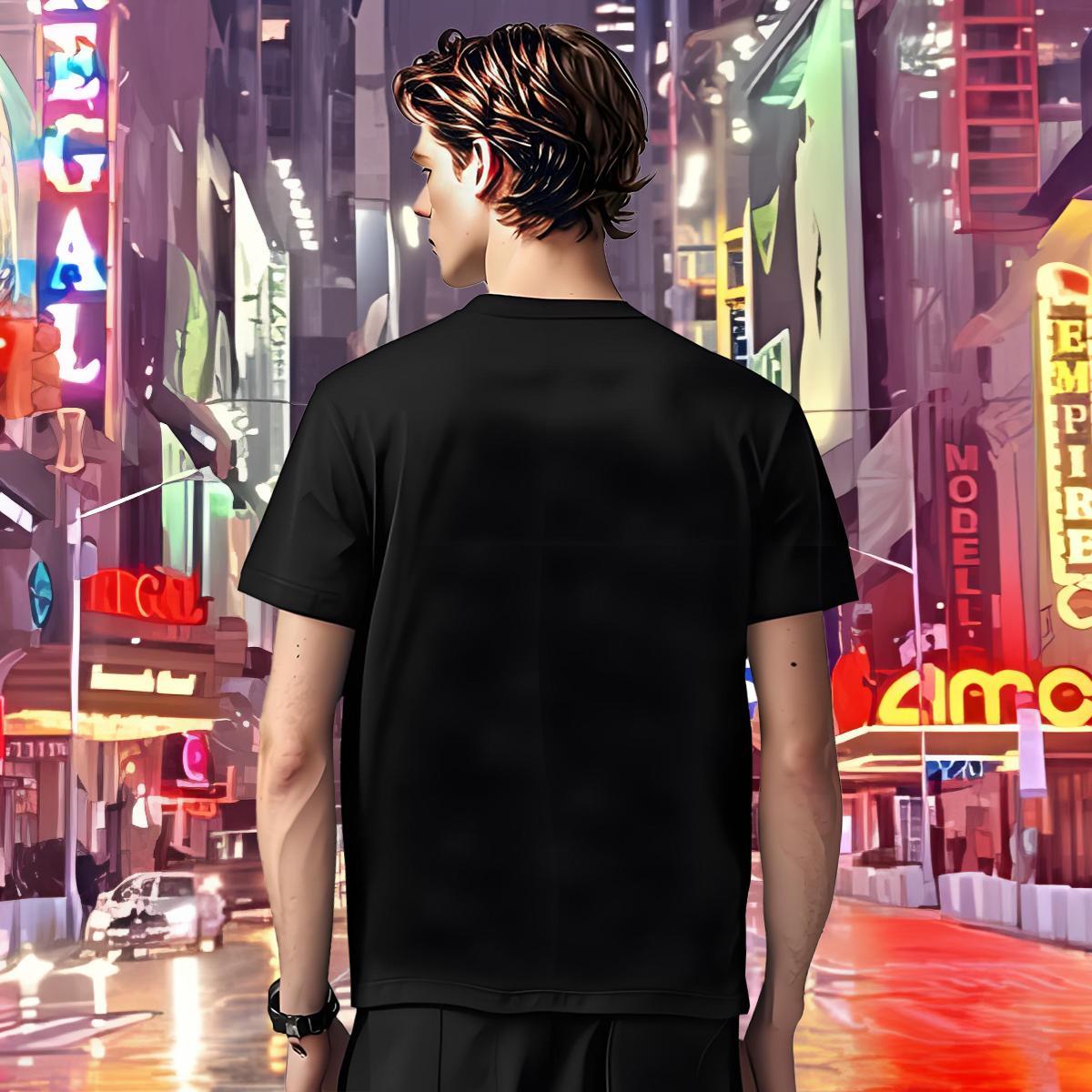 Men T Shirts 100% Cotton 230g Terror Outdoor Breathable Short Sleeve Black White Men Tops Tees Fashion Casual Wholesale Polos