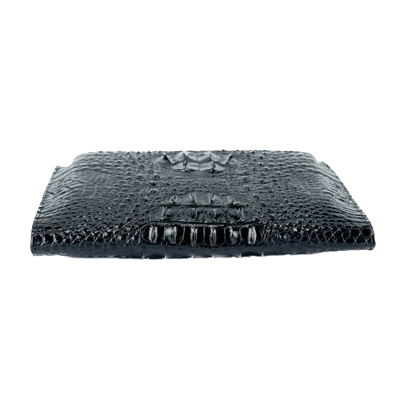 Men's Crocodile-print Leather Clutch Multi-card Wallet Business CardHolder Large Capacity Underarm Bag