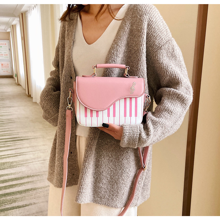 Cute Piano Shaped Purses and Handbag Shoulder Bag for Women Novelty Girls Crossbody Bag Female Party Clutch Kawaii Small Purse