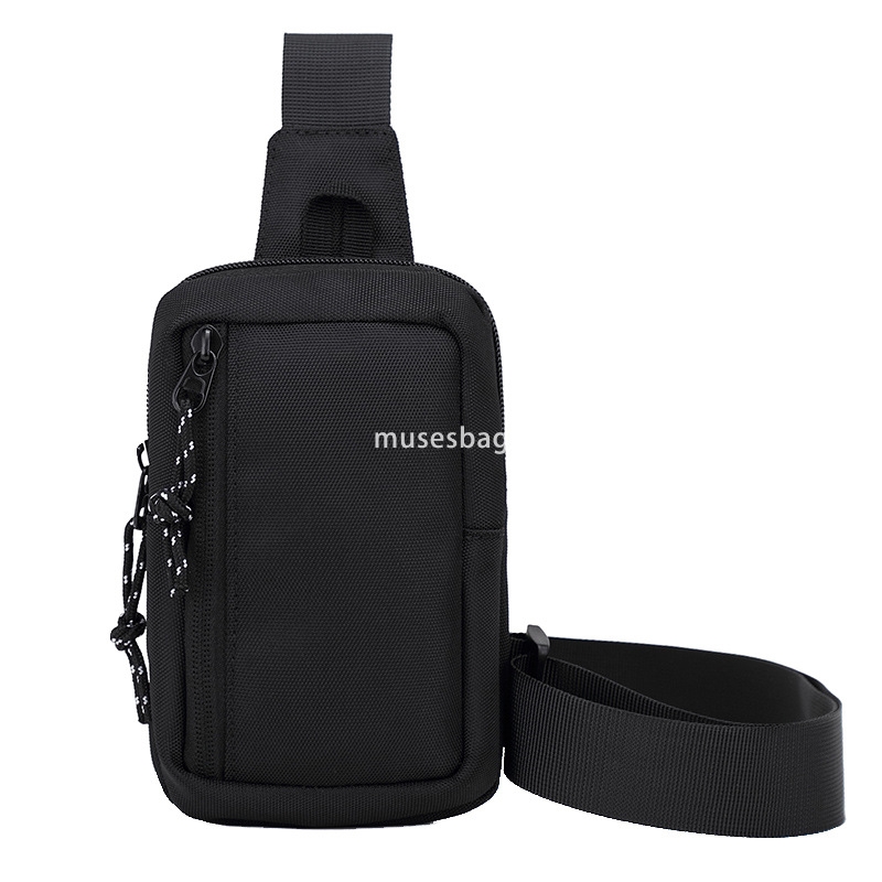 Crossbody bag men's trendy brand Japanese street sports mini chest bag ins men's diagonal shoulder bag simple cross bag