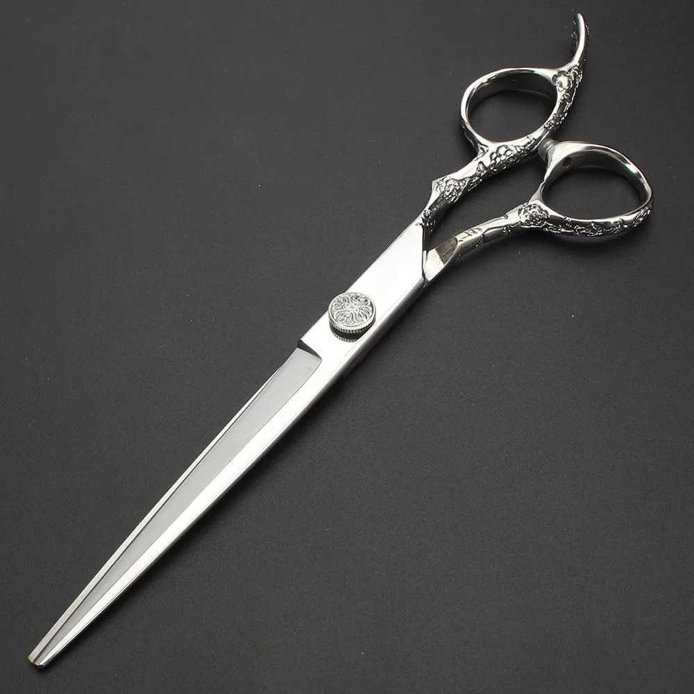 New Arrival 7.5-inch professional hair cutting kit rose pattern hair cutting list hair cutting shop styling tools Z241213