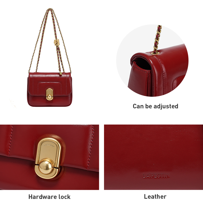 LA FESTIN 2024 new women's bags fashion large-capacity shoulder bag cross-body women's bag high quality