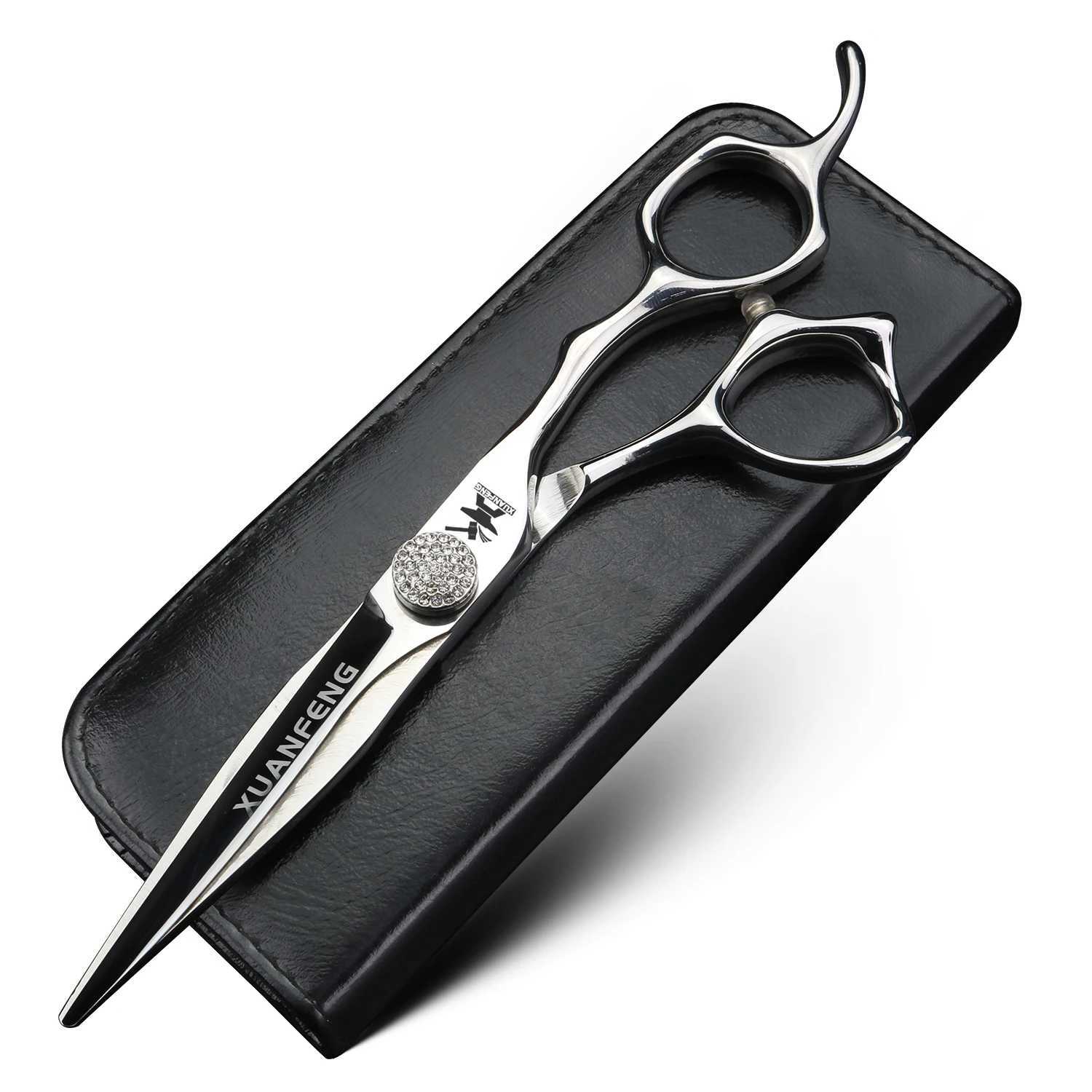 New Arrival Xuanfeng 6-inch CNC machining hair clippers hair salon styling tools cutting shears and slimming shears Z241213
