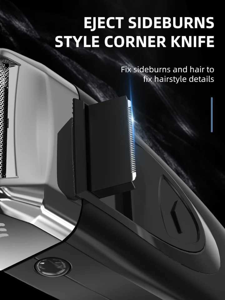 Kemei KM-9038 Foil Professional Electric Shaver Portable Razor Rechargeable Beard Trimmer USB Hair Shaving Machine for Men W250625