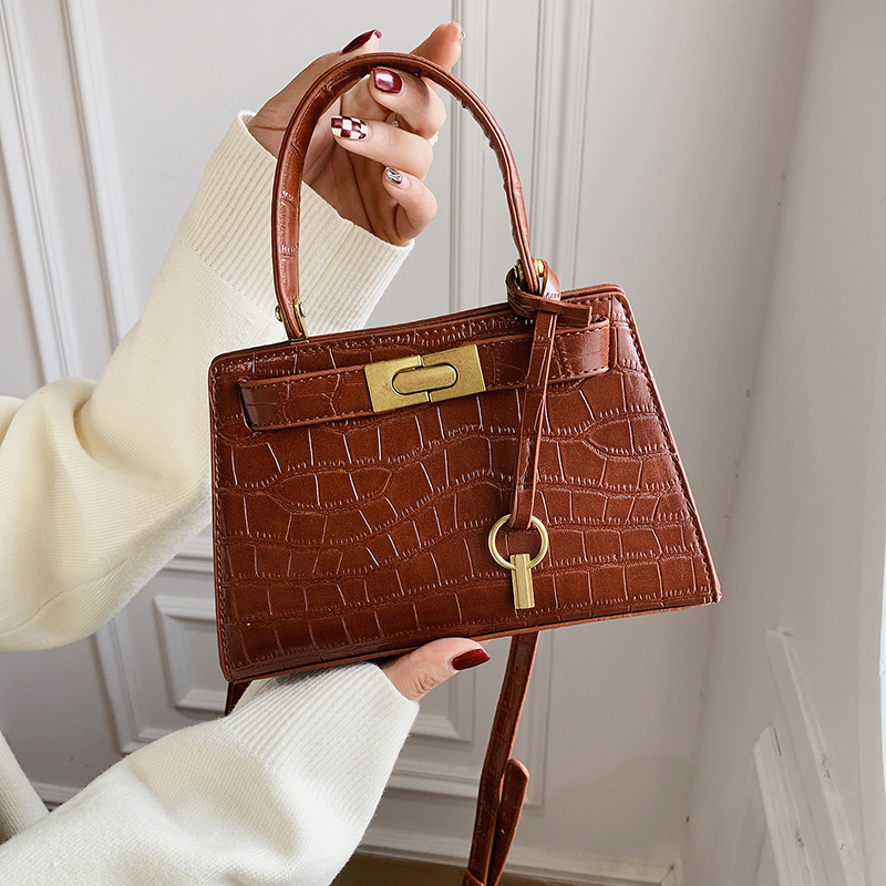 Brand Lock Shoulder Bag for Women High Quality Handbags and Purses Designer Crossbody Bags Large Capacity Female Briefcases