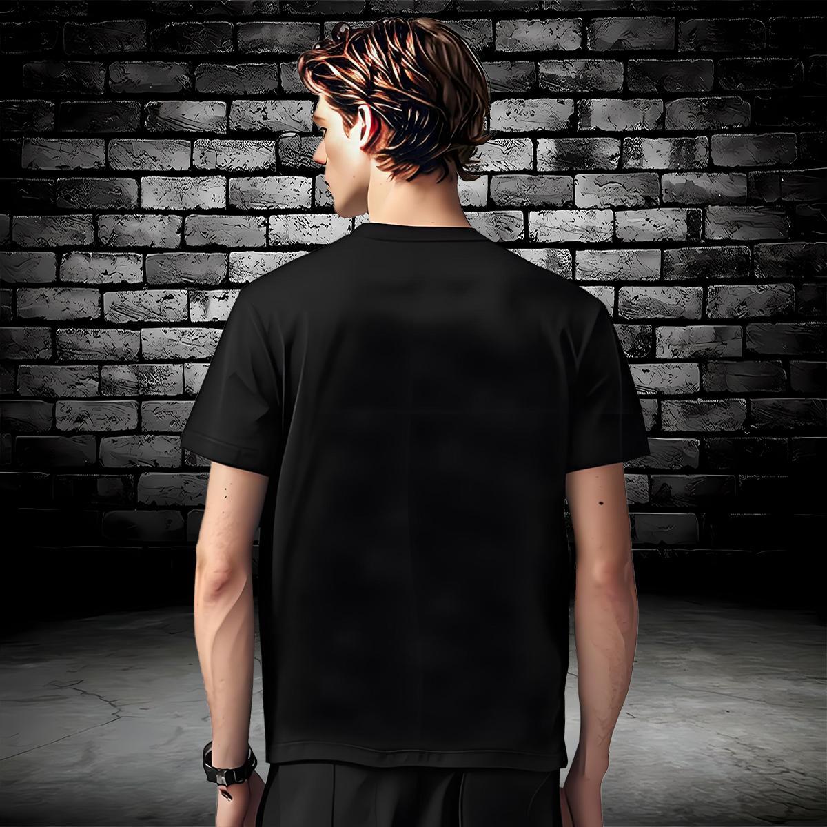 T shirt 230g Pure Cotton universe Hip Hop Street Breathable Short Sleeve Custom Anime Couples T Shirts Factory Direct Loose Polos