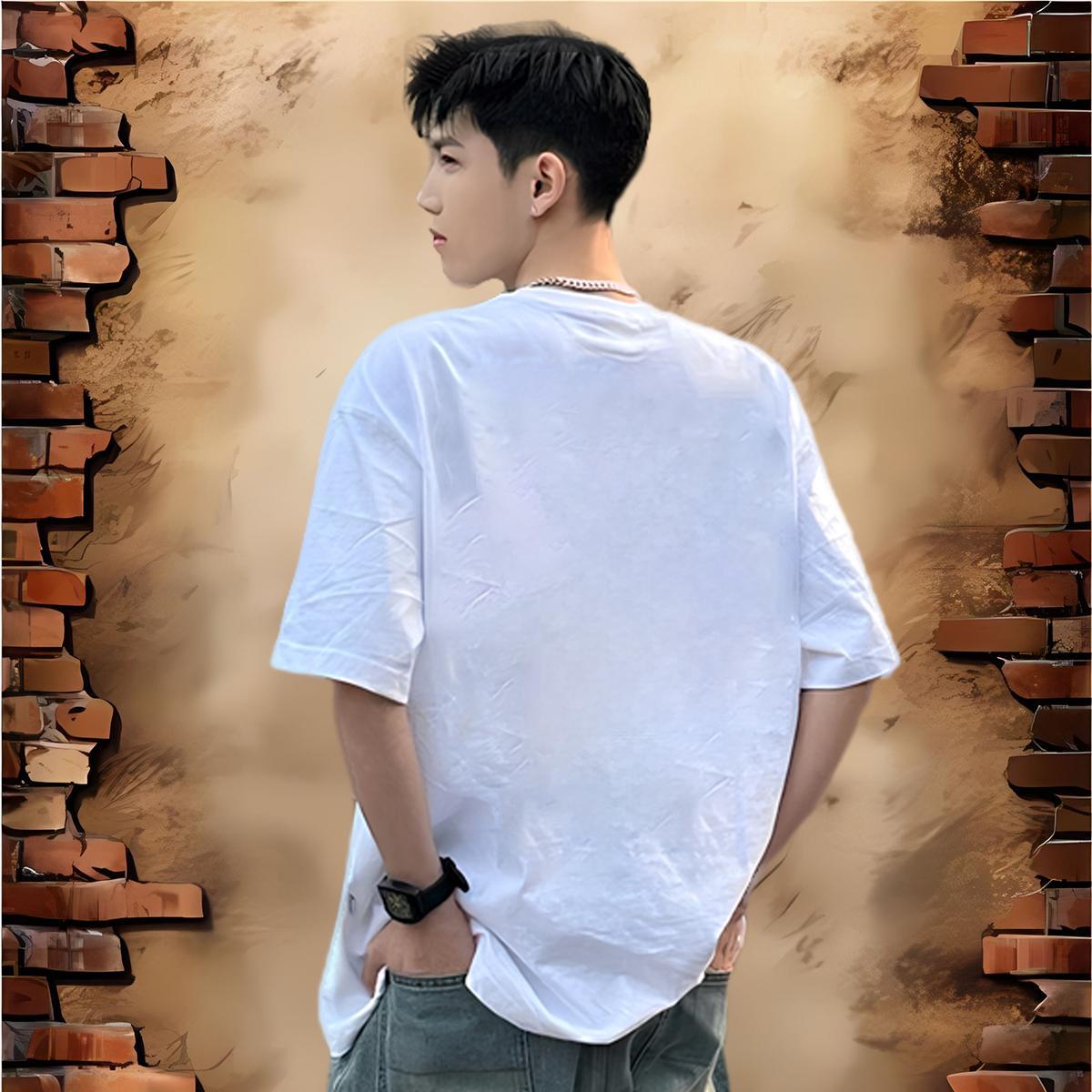 2024 New Man T Shirts 100% Cotton 230g snake Daily Wear Tee Shirt Breathable Crew Neck Cool Design Tshirt for Man Woman Oversized